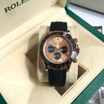 ROLEX Daytona  Hot Sale Self-produced Movement Rose Gold with Black Watch